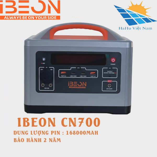Bộ Lưu Điện Năng Lượng Mặt Trời IBEON 700w LiFePO4